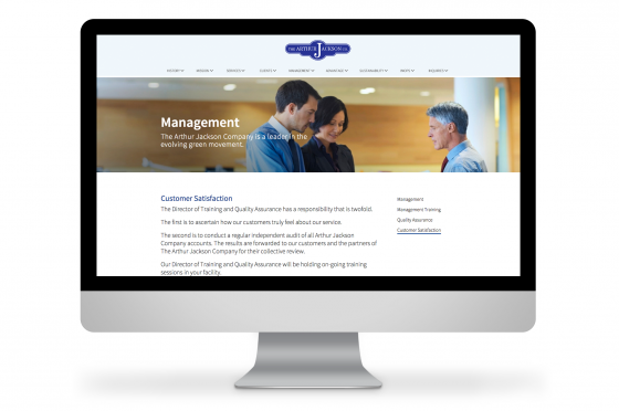 Management page