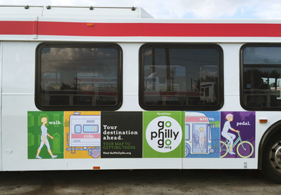 Transit advertising