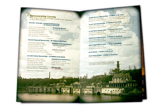 Event Booklet Spread