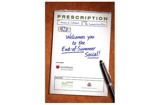 2008 Summer Social Poster